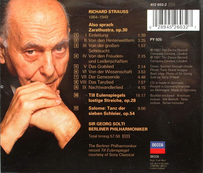 Zarathustra/Eulenspiegel/Op.54