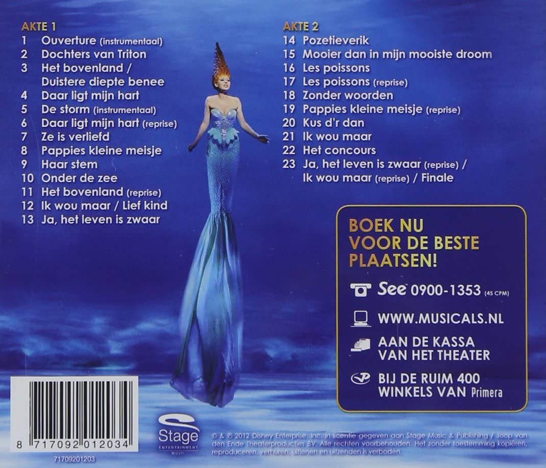 Little Mermaid - The Little Mermaid Soundtrack (Cd)