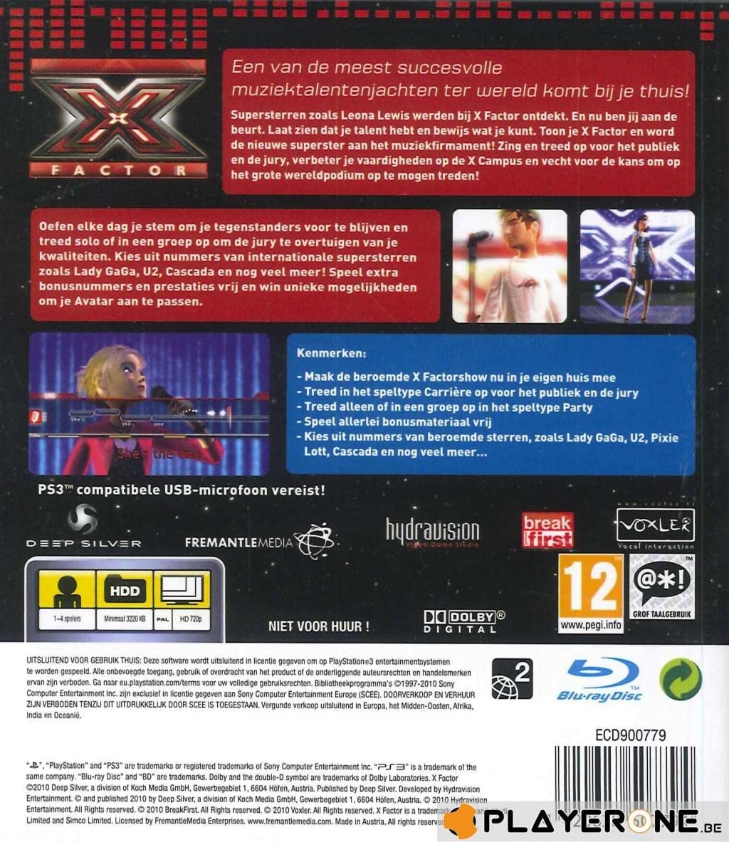 X-Factor (Ps3) - [Dutch Import]
