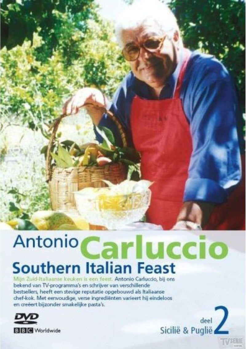 DVD - Antonio Carluccio southern Italian feast 2 - Sicilië & Puglië (1 DVD