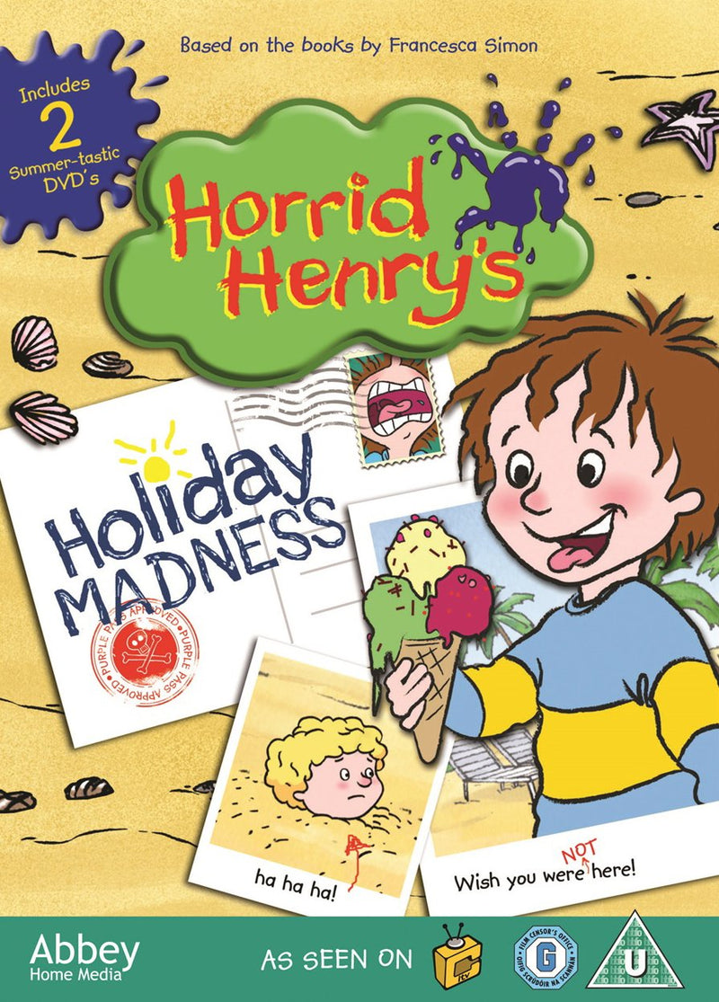 Horrid Henry's Holiday Madness Double DVD Pack