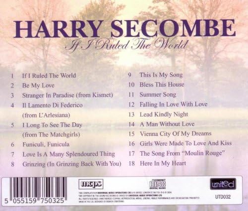 HARRY SECOMBE - If I Ruled The World