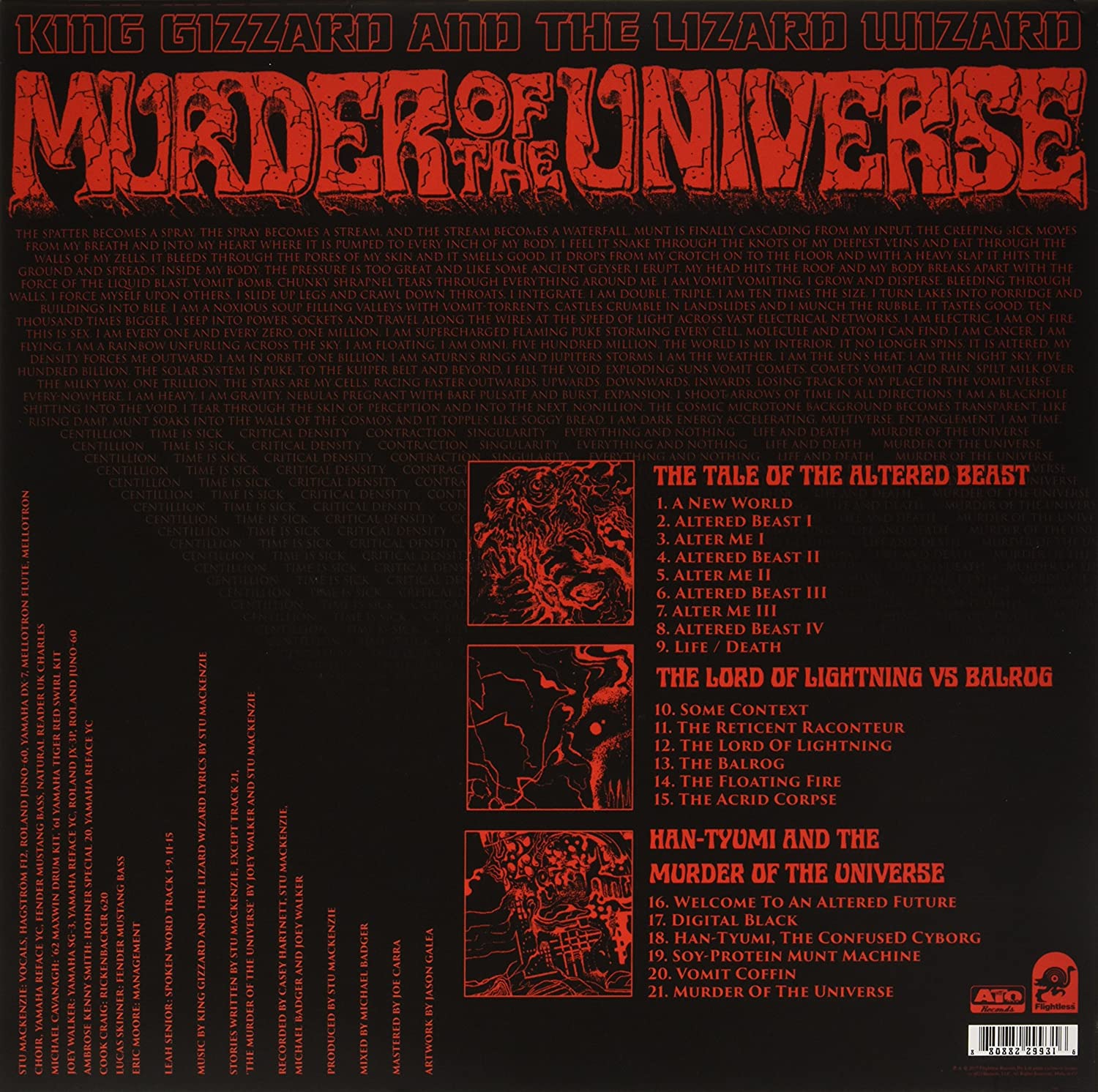 Murder Of The Universe (Color