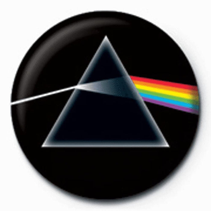 Pink Floyd Dark Side of the Moon Badge Black