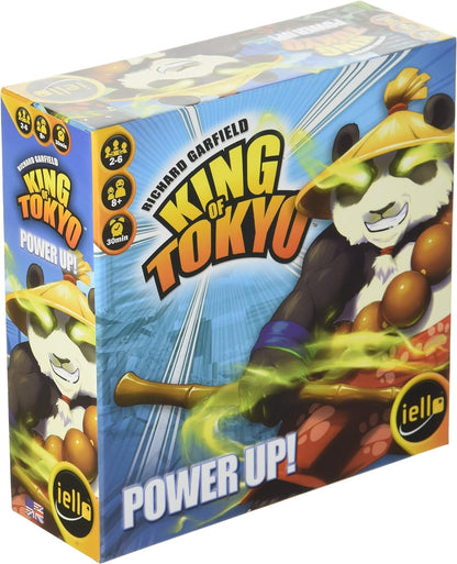 IELLO: King of Tokyo Power Up, New Edition, Set of Evolution Cards to Power up Your Monsters Included, 30 Minute Play Time, 2 to 6 Players, Ages 10 and Up
