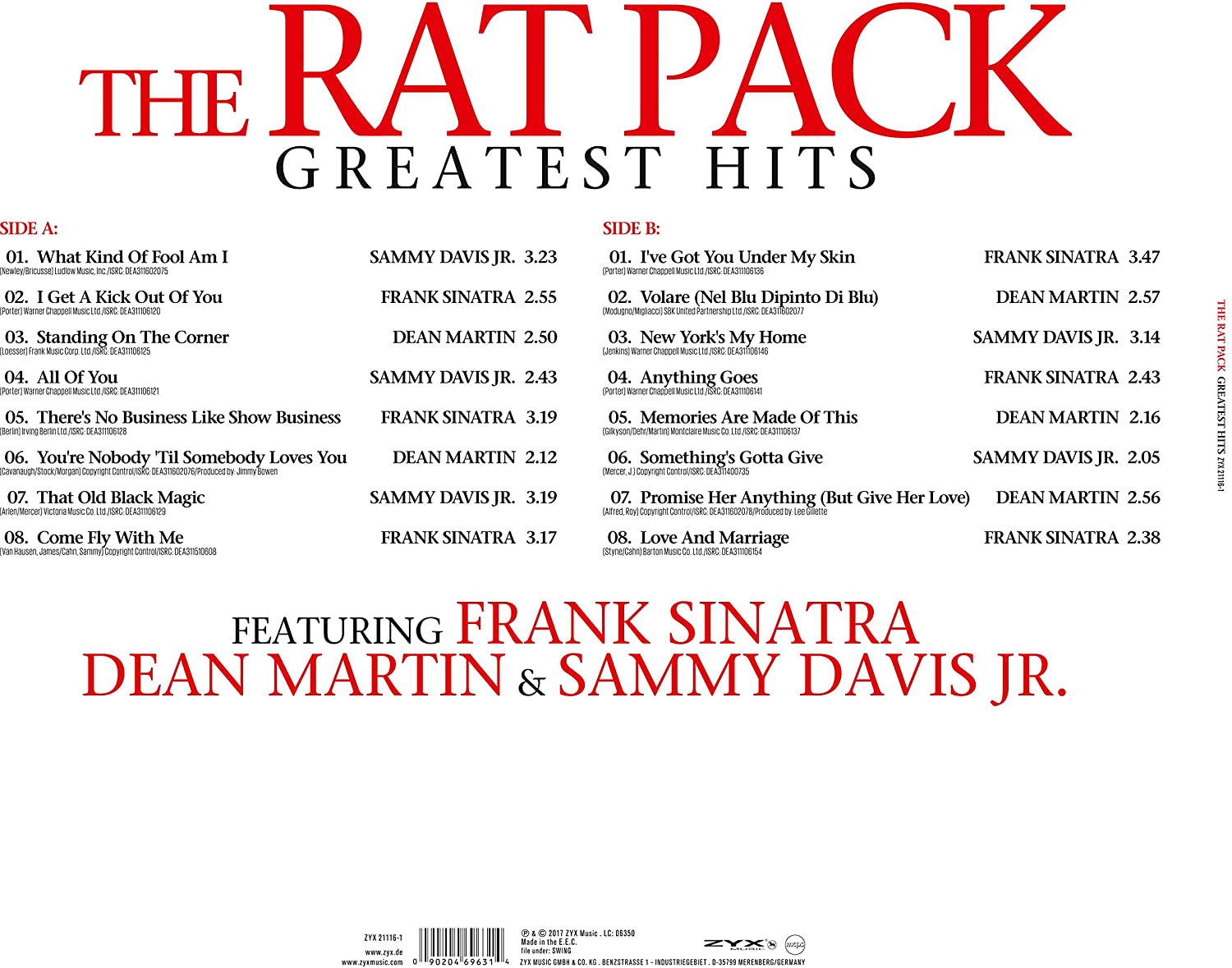 The Rat Pack-Greatest Hits