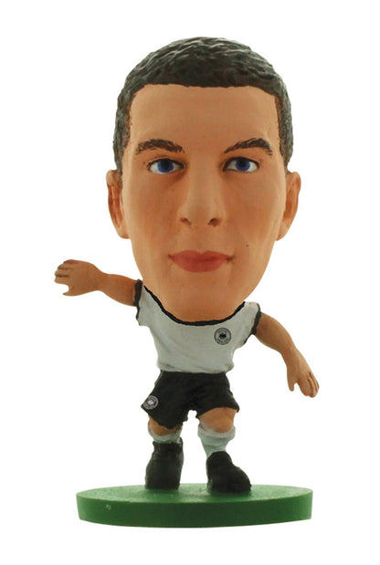 SoccerStarz Germany International Figurine Blister Pack Featuring Lukas Podolski Home Kit