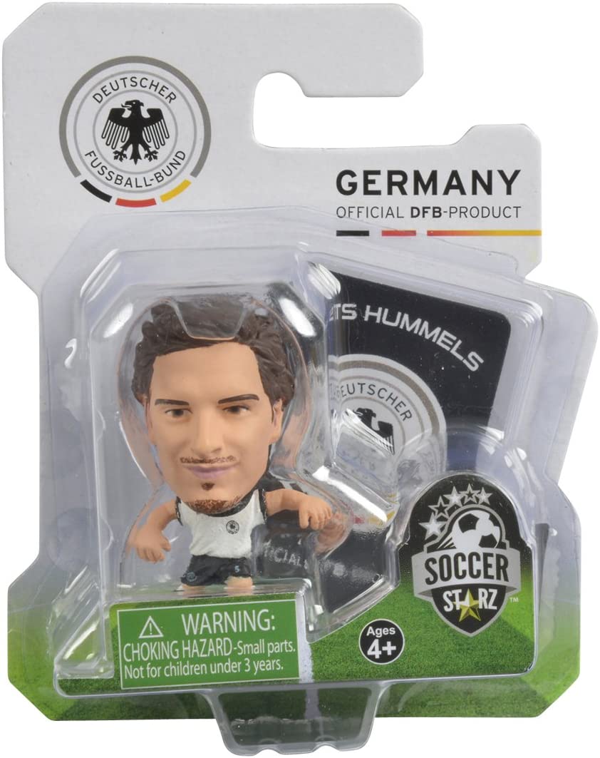 SoccerStarz Germany International Figurine Blister Pack Featuring Mats Hummels Home Kit