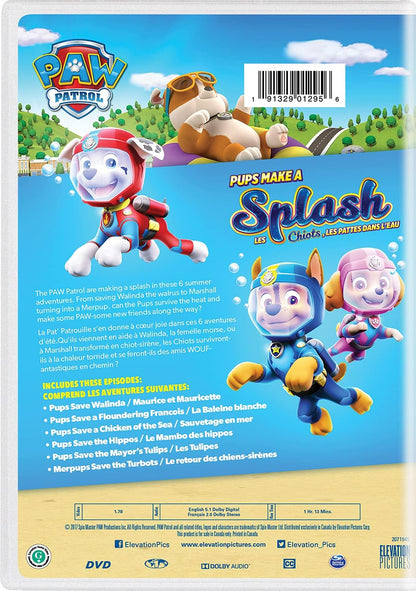 PAW Patrol: Pups Make a Splash2017 dvd