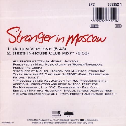 Stranger In Moscow