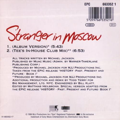 Stranger In Moscow