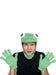Smiffys Men's Frog Kit with Hood and Gloves
