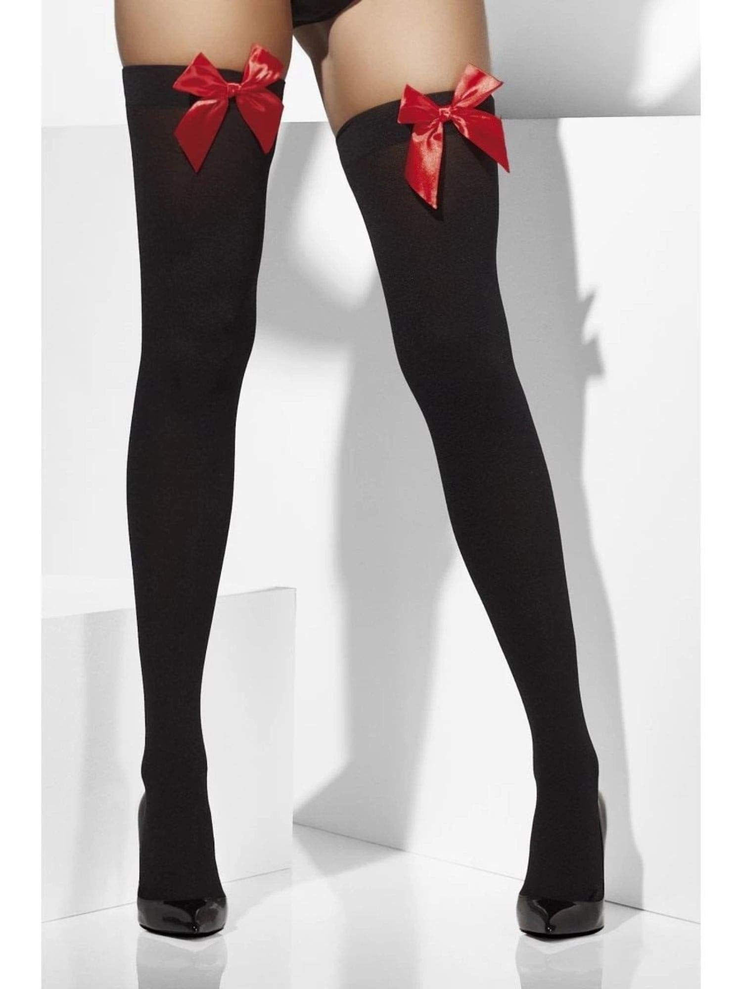 Smiffys Opaque Hold-Ups, Black