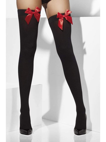 Smiffys Opaque Hold-Ups, Black