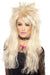 Smiffys 80s Long Mullet Wig, Blonde