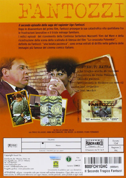 DVD IL SECONDO TRAGICO FANTOZZI