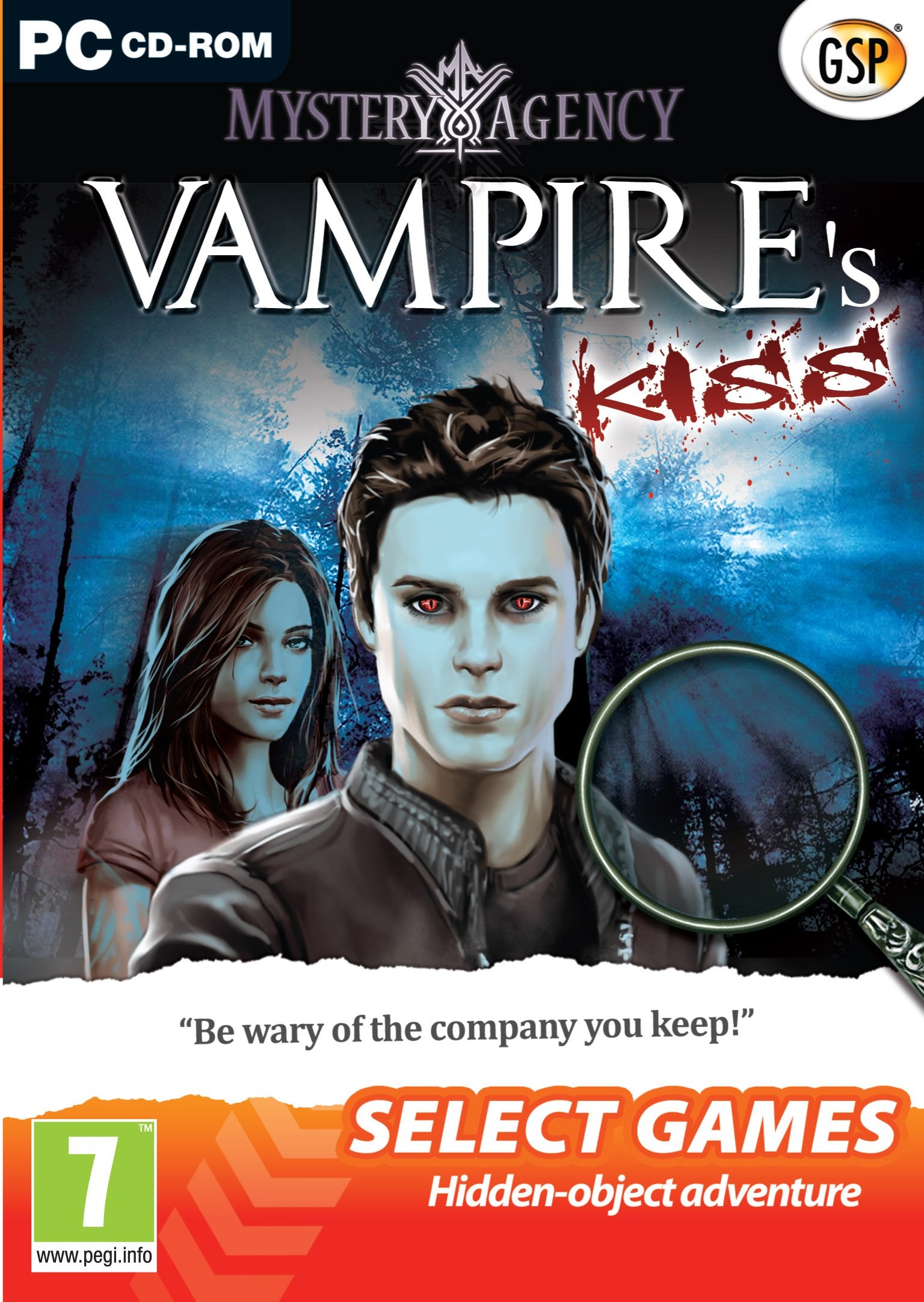 SELECT GAMES: Mystery Agency: A Vampire’s Kiss (PC DVD