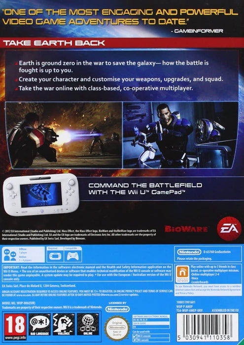Mass Effect 3 - Special Edition (Nintendo Wii U) Nintendo Wii U Special