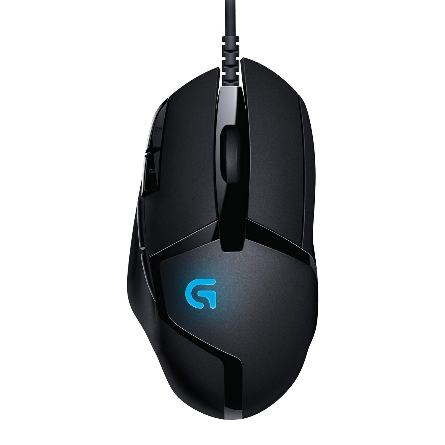 Logitech G402 Hyperion Fury Wired Gaming Mouse, 4,000 DPI, Lightweight, 8 Programmable Buttons, DPI Switch Button, Compatible with PC/Mac - Black G402 East European Version