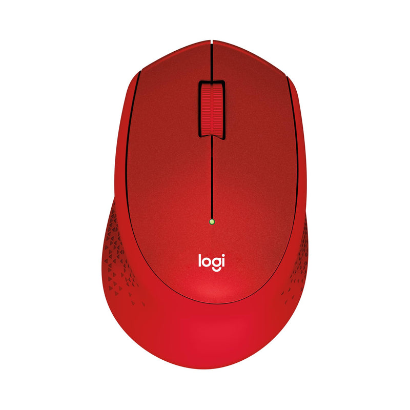 Logitech M330 SILENT PLUS Wireless Mouse, 2.4GHz with USB Nano Receiver, 1000 DPI Optical Tracking, 2-year Battery Life, Compatible with PC, Mac, Laptop, Chromebook