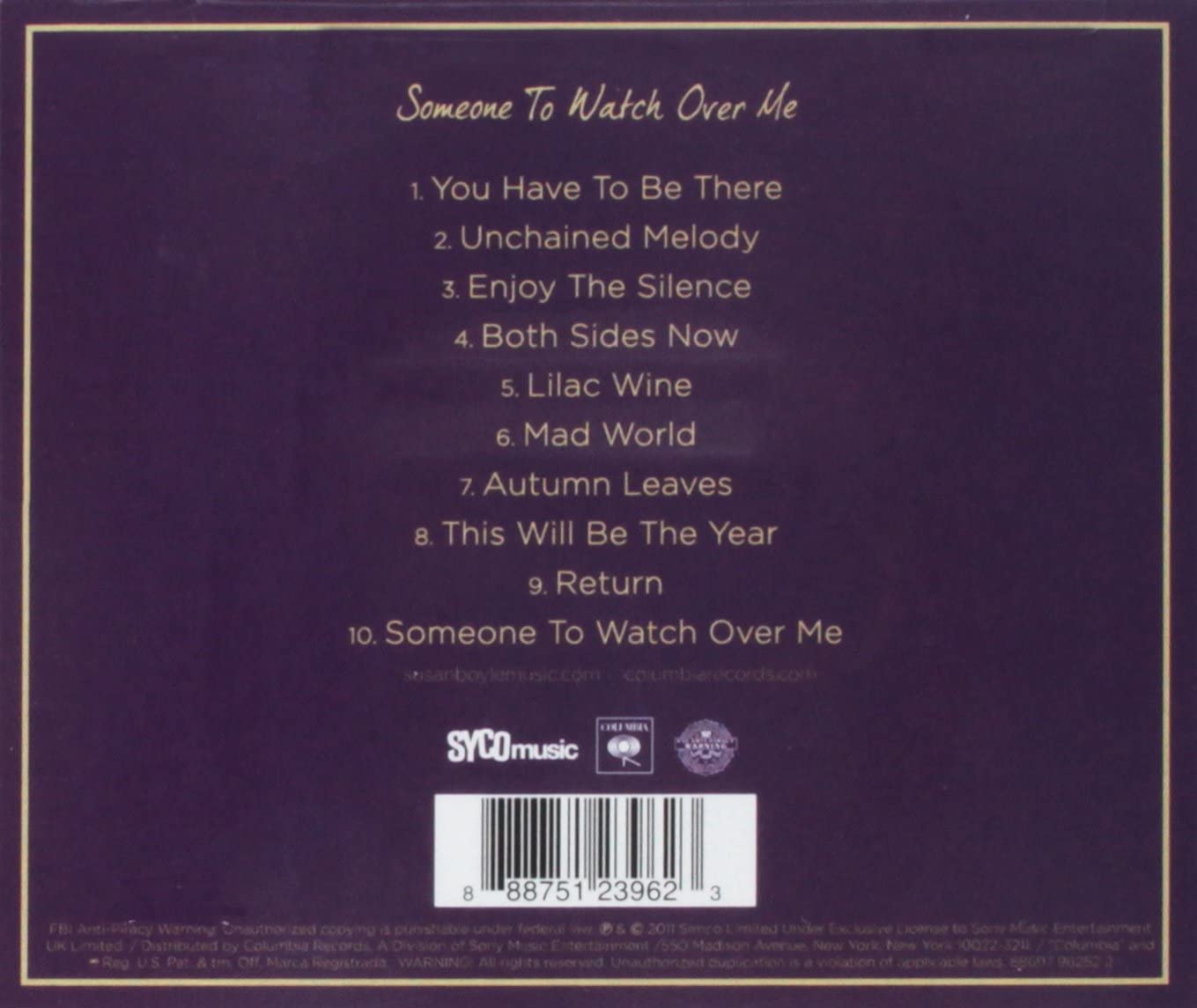 Someone To Watch Over Me