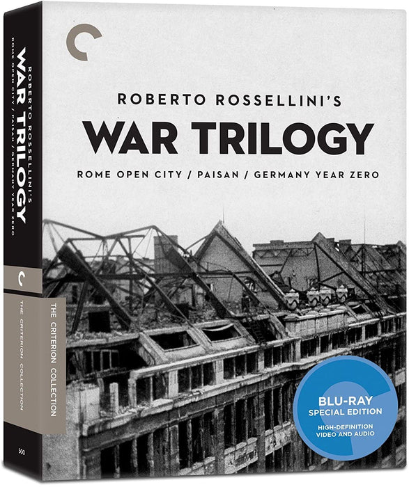 Roberto Rossellini's War Trilogy (Rome Open City, Paisan, Germany Year Zero) (The Criterion Collection)
