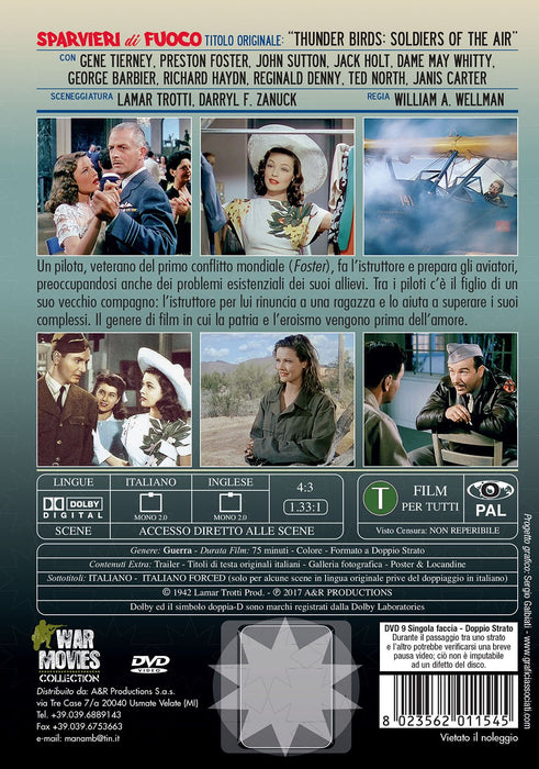 Dvd - Sparvieri Di Fuoco (1 DVD)