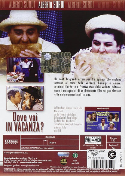 sordi - dove vai in vacanza? dvd Italian Import