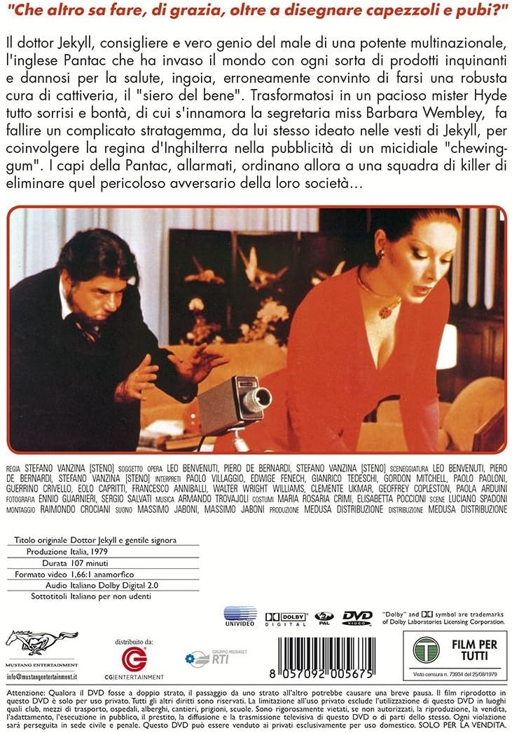 dottor jekyll e gentile signora DVD Italian Import