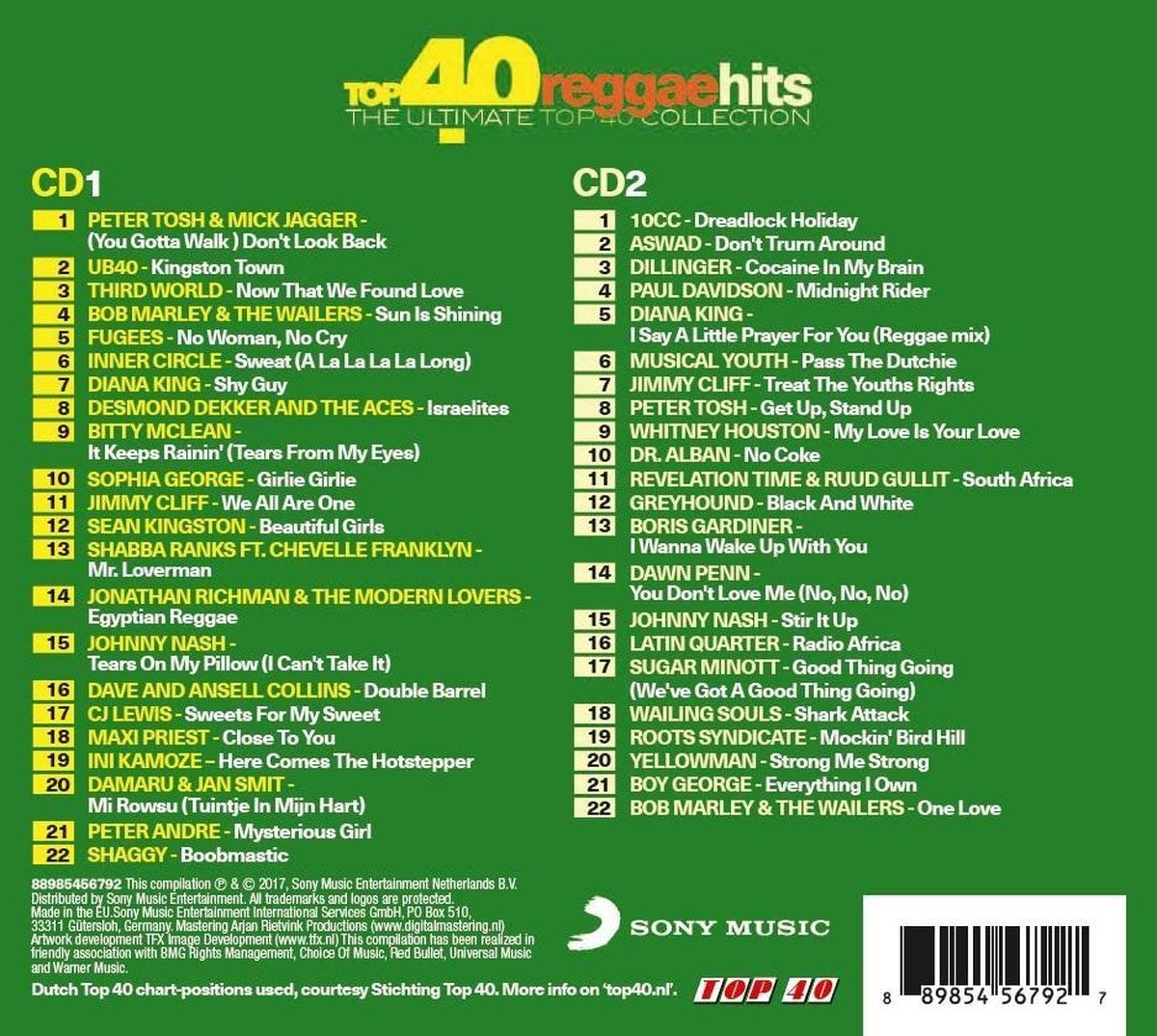 Top 40 - Reggae Hits