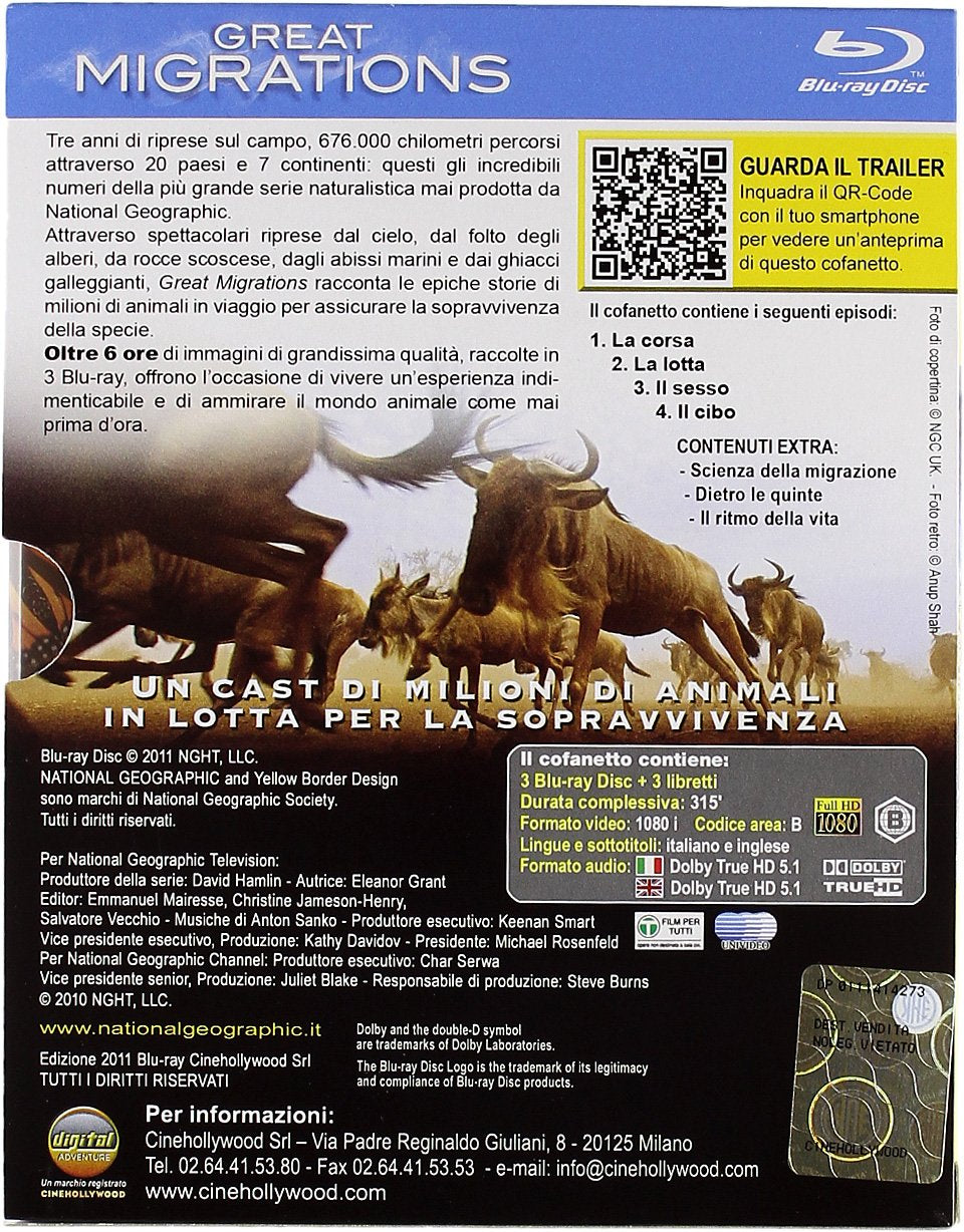 Great Migrations (3 Blu-Ray+Booklet)