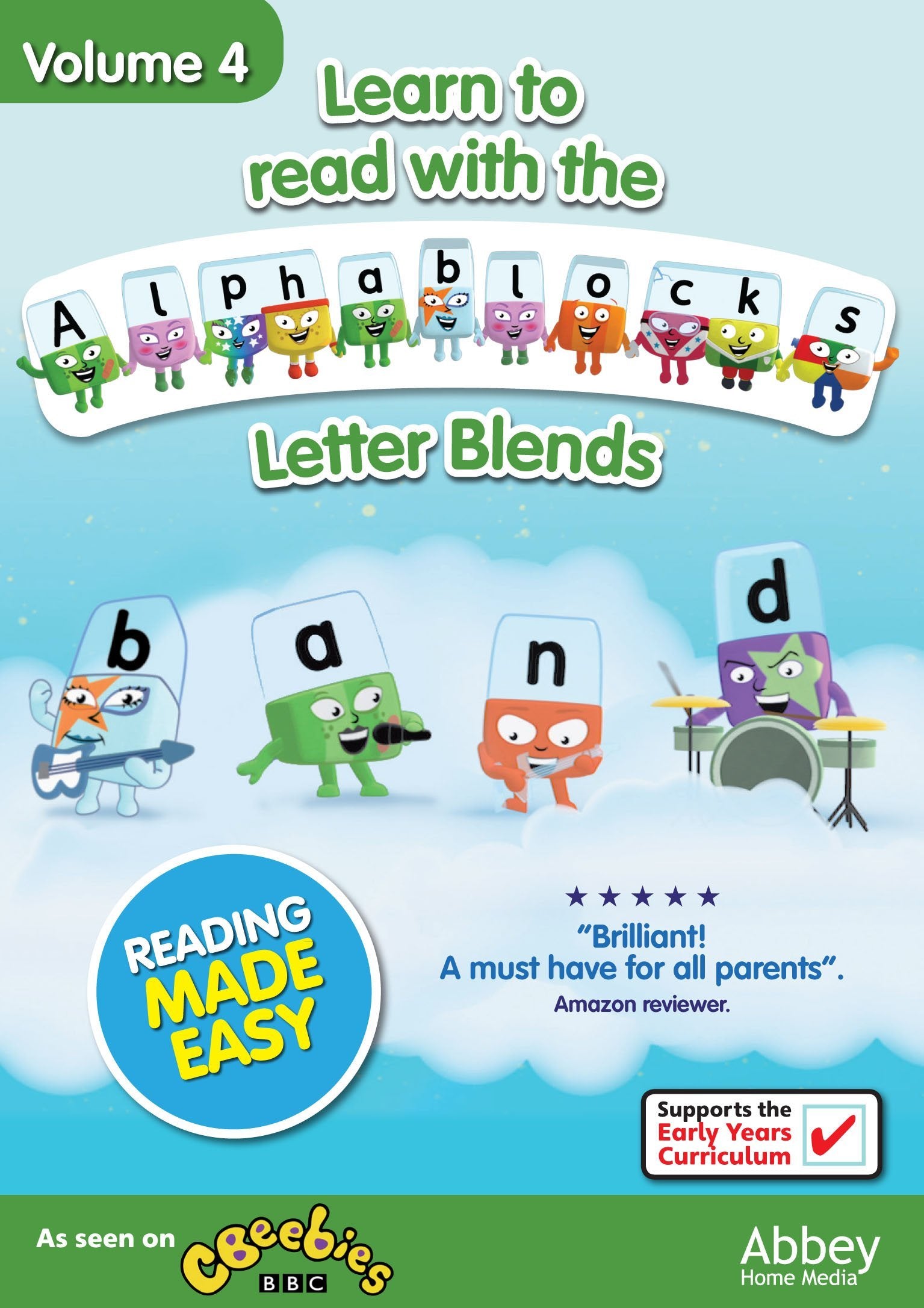 Learn To Read With the Alphablocks - Letter Blends Volume 4