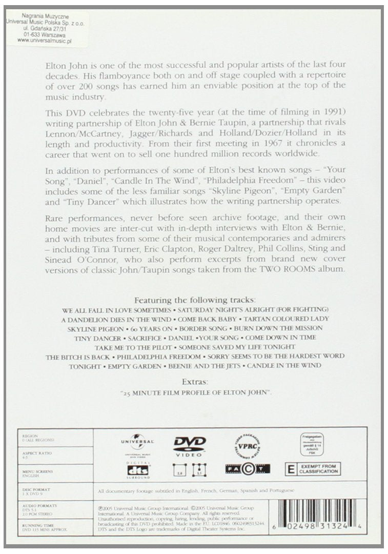 Elton John - Two Rooms - Celebrating the Songs of Elton John & Bernie Taupin