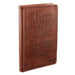 Christian Art Gifts Classic Journal I Know the Plans Jeremiah 29:11 Bible Verse, Inspirational Scripture Notebook, Ribbon Marker, Brown Faux Leather Flexcover, 336 Ruled Pages