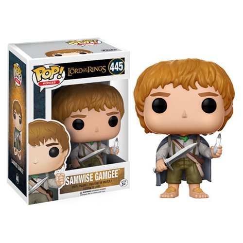 Funko POP! 13553 Lord Of The Rings LOTR/Hobbit Samwise Gamgee Pop Vinyl Figure, Multi