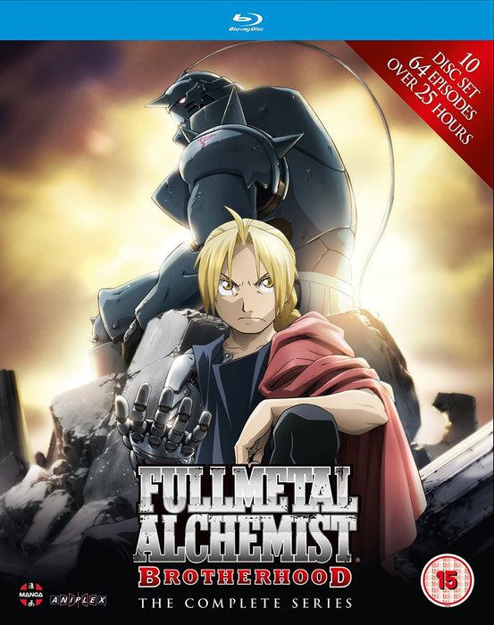 Fullmetal Alchemist Brotherhood - Complete Series Box Set (Episodes 1-64)