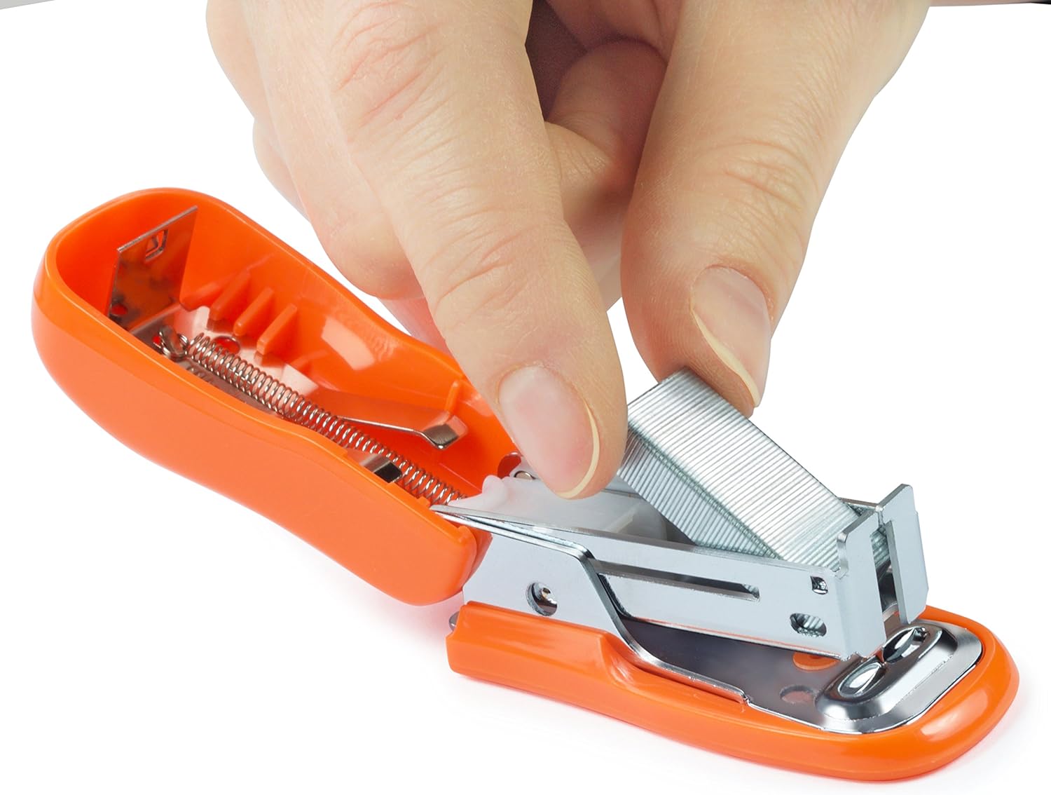 Rapesco 1410 Bug Mini Stapler, 12 Sheet Capacity
