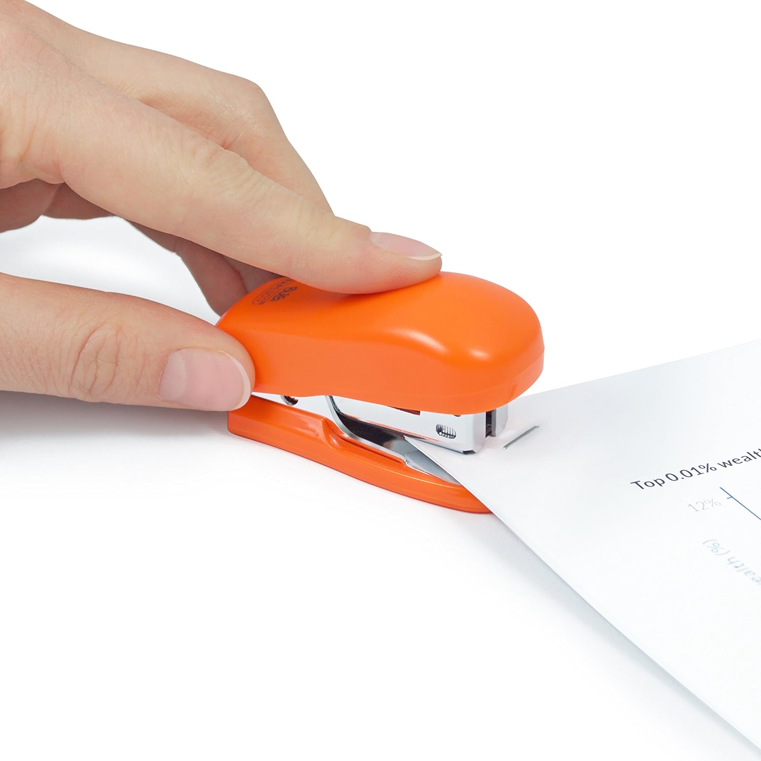 Rapesco 1410 Bug Mini Stapler, 12 Sheet Capacity