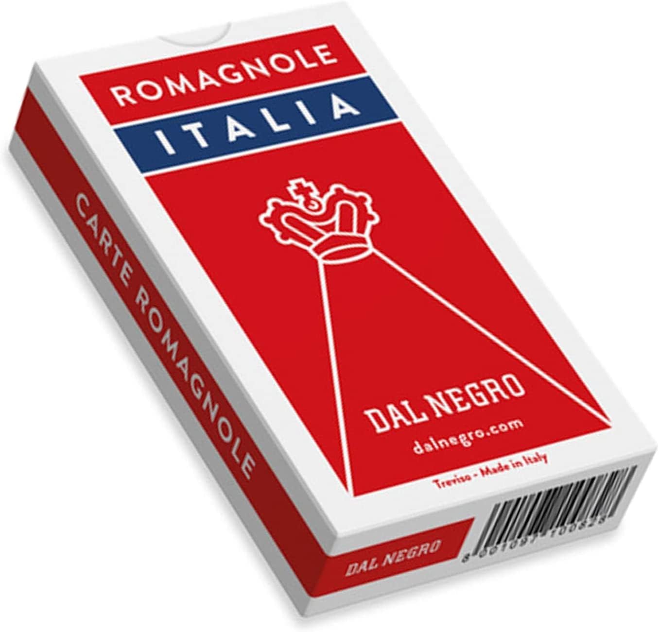 Dal Negro: "Romagnole Plastificate Plasticized Italian Playing Cards Deck of 40 Cards