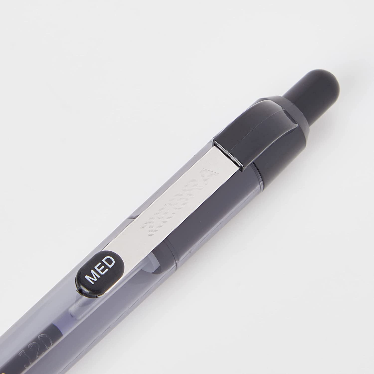 ZEBRA Pen Z Grip Black Ballpoint, Smooth & Comfortable ZEBRA Pens With Pocket Clip, Retractable Ballpoint, Reliable Black Biro Pens Multipack For Everyday Use - Black Ink, Medium Point