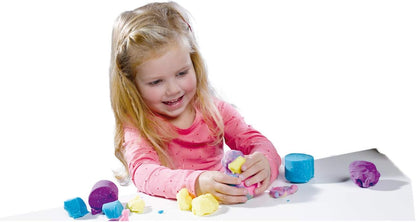 SES Creative 00466 Glitter Play Dough, Mixed Colours