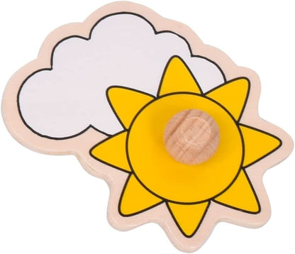 Goki- Puzzles de Madera Encaje Viaje, Basic, Multicolor (57547