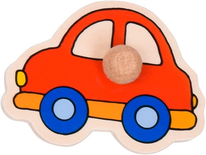 Goki- Puzzles de Madera Encaje Viaje, Basic, Multicolor (57547