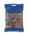 HAMA - sachet de perles à repasser | env. 3000 perles midi | loisirs créatifs et mosaïques pour enfants dès 5 ans | jeu créatif et décoration artisanale | mix 68
