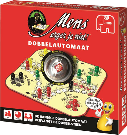 Jumbo - Mens Erger Je Niet! Dobbelautomaat - 00374