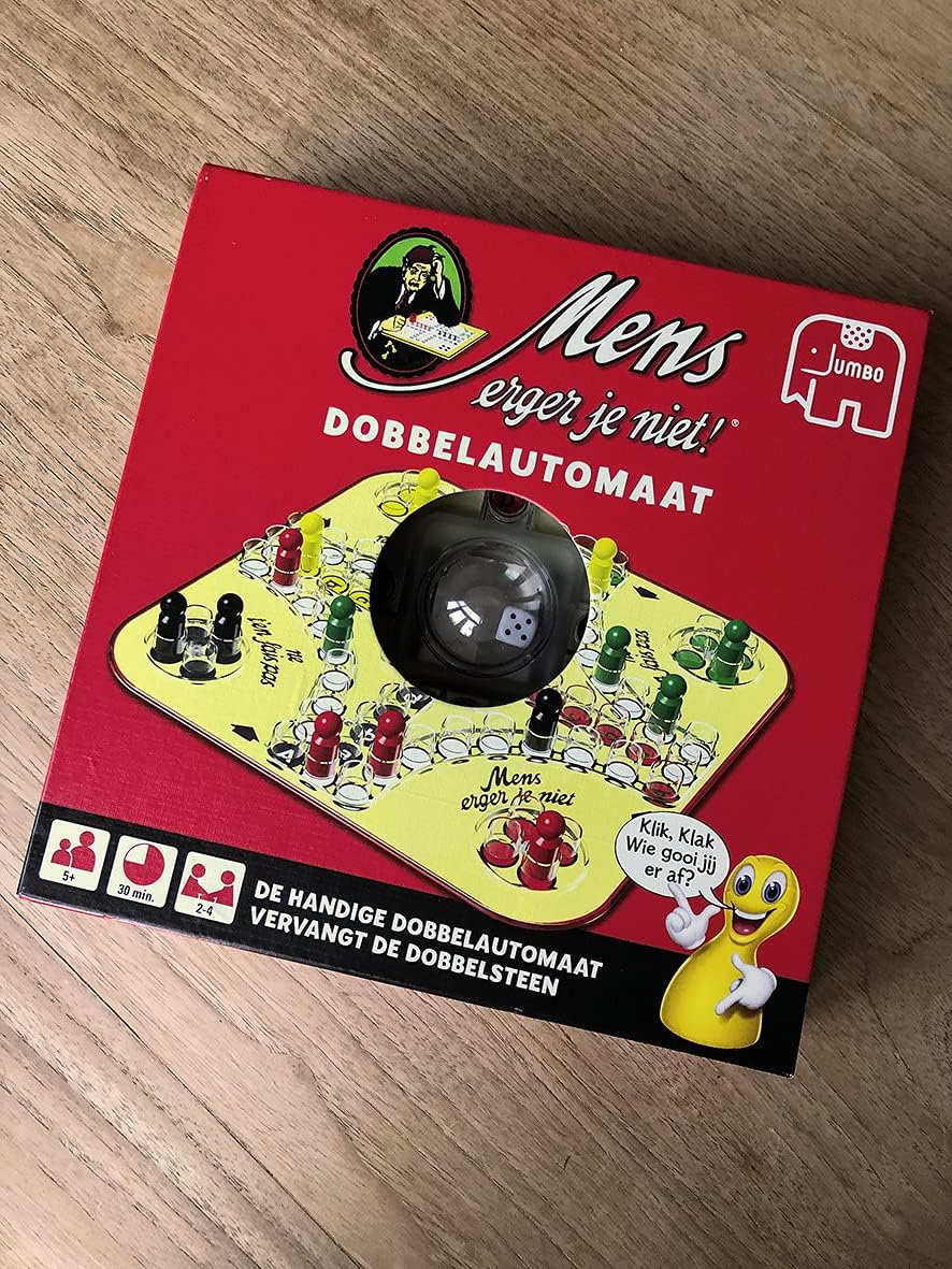 Jumbo - Mens Erger Je Niet! Dobbelautomaat - 00374