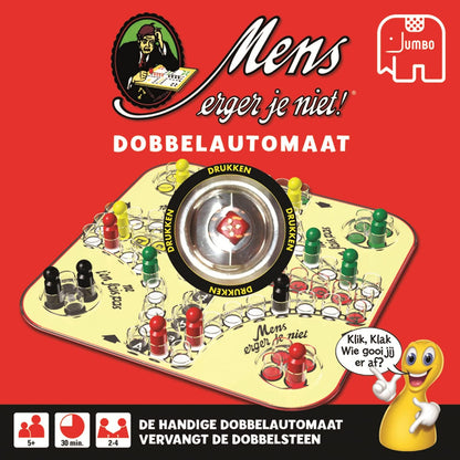 Jumbo - Mens Erger Je Niet! Dobbelautomaat - 00374