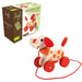Jouéco 80046 Wooden Dog, Red Brown