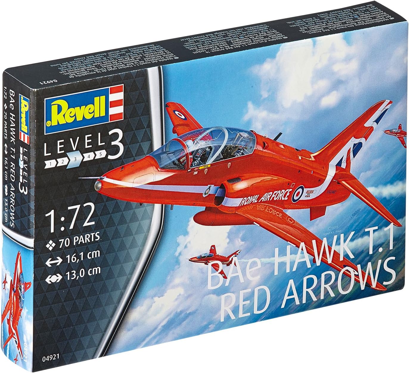 Revell 04921 BAe Hawk T.1 "Red Arrows" 1:72 Scale Unbuilt/Unpainted Plastic Model Kit