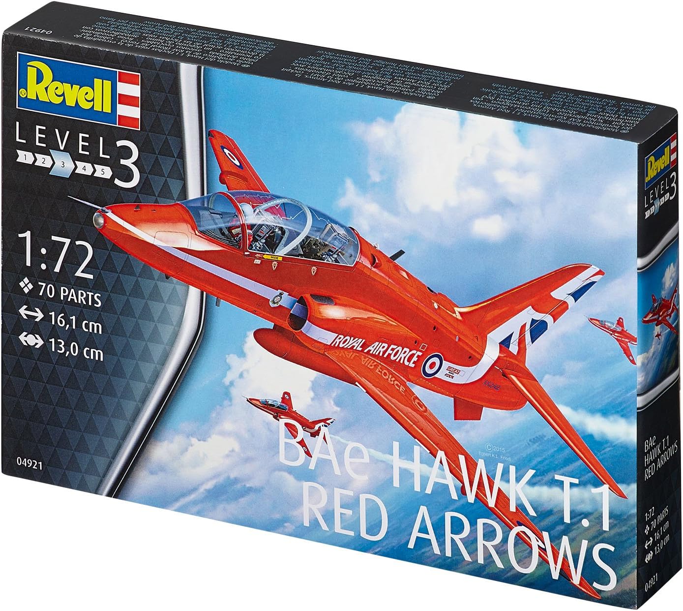 Revell 04921 BAe Hawk T.1 "Red Arrows" 1:72 Scale Unbuilt/Unpainted Plastic Model Kit